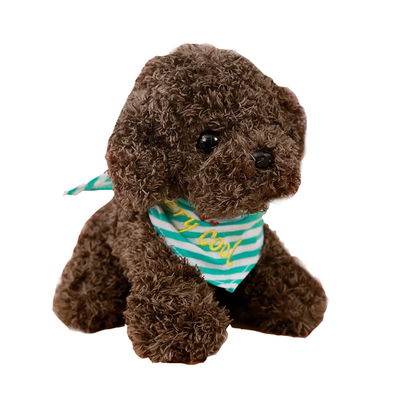 high quality dog puppy plush toy teddy dog plush