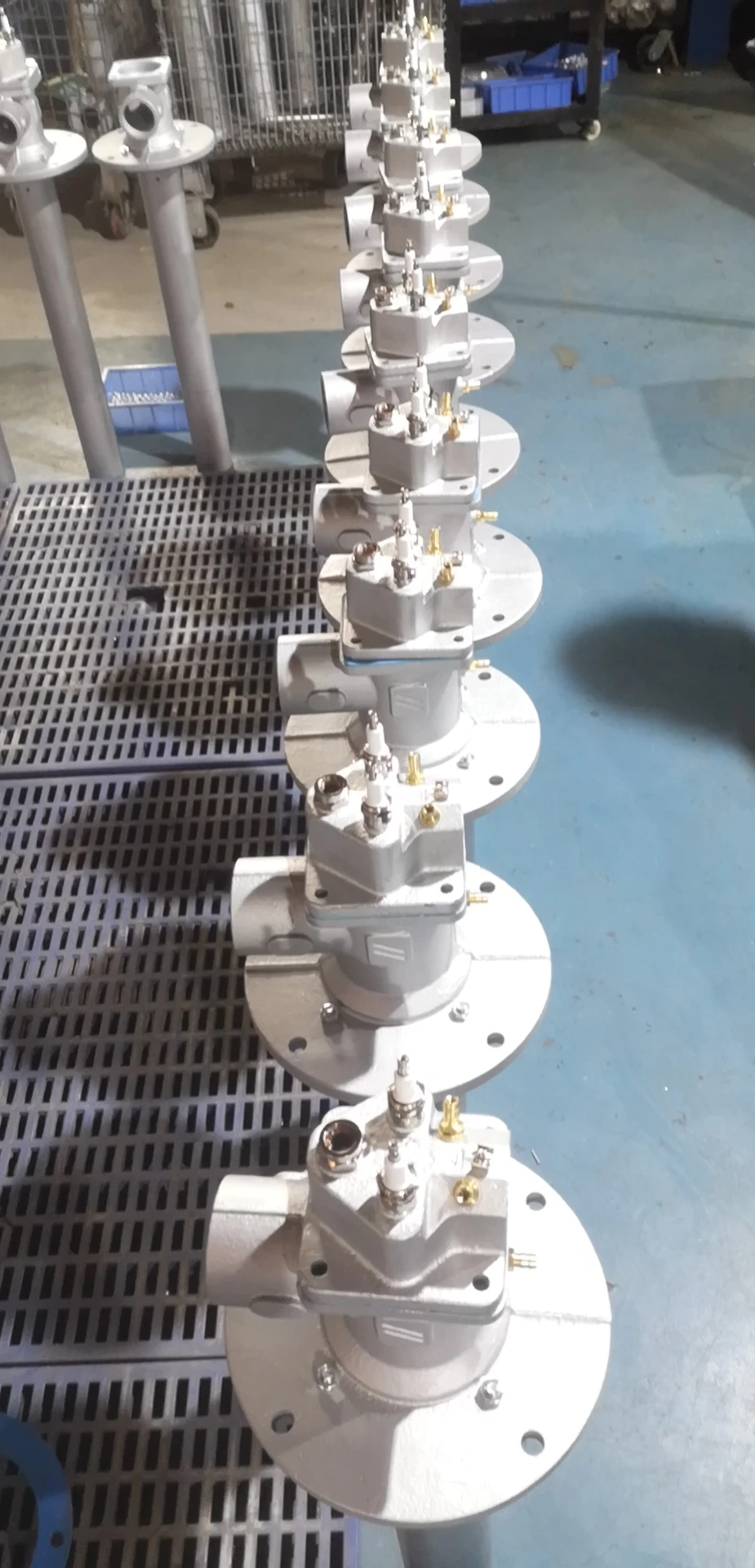 150kW DIO china heat treatment furnace cast iron gas burner for industrial