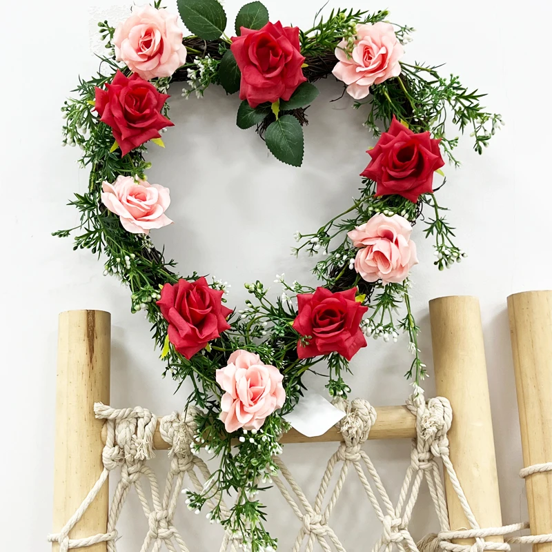 Love Forever Rose Romantic Home Decoration Artificial Flowers China wholesale Valentines Day Gifts & Wreath