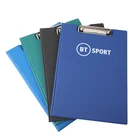 Clipboard Customized High Quality A4 Size PVC Clipboard Cover Folder Double Fold PVC Clipboard