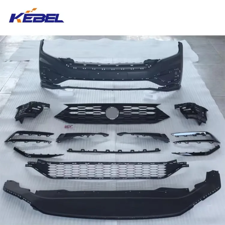 KEBEL Car Spare Body Parts Car Bumper Assembly High Quality Car Front Bumper Kit for Volkswagen Jetta Gli 2019 manufacture