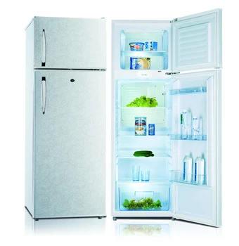KD402F Stainless Steel Compressor top-Freezer Refrigerator Hotels manual defrost Household & hotel use  OEM brand