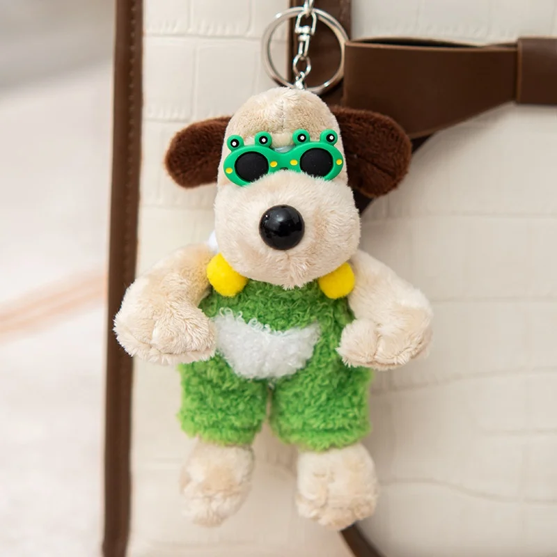 Leader's Gate Dog Military Suit Small Pendant Cute Plush Doll Valentine's Day Gift Bag Accessories Flying Doll