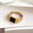 Fashion Rings Rings Men Ring High Quality Wholesale Stainless Steel Gold Custom Fashion Mens Jewelry Rings
