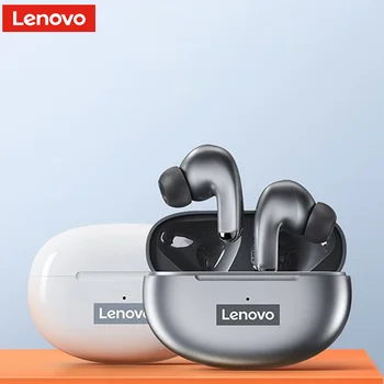 2021 new arrival Lenovo LP5 hot selling mini blue tooth earphone super bass waterproof Wireless Earbuds for iPhone 13 with Mic