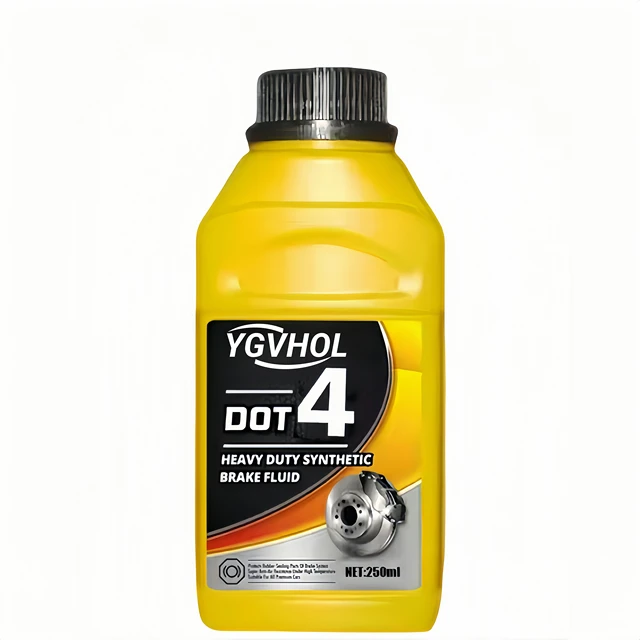 High Performance DOT4 Brake Fluid Motor Vehicle Brake Clutch Lubricant Liquid Oil for Cars