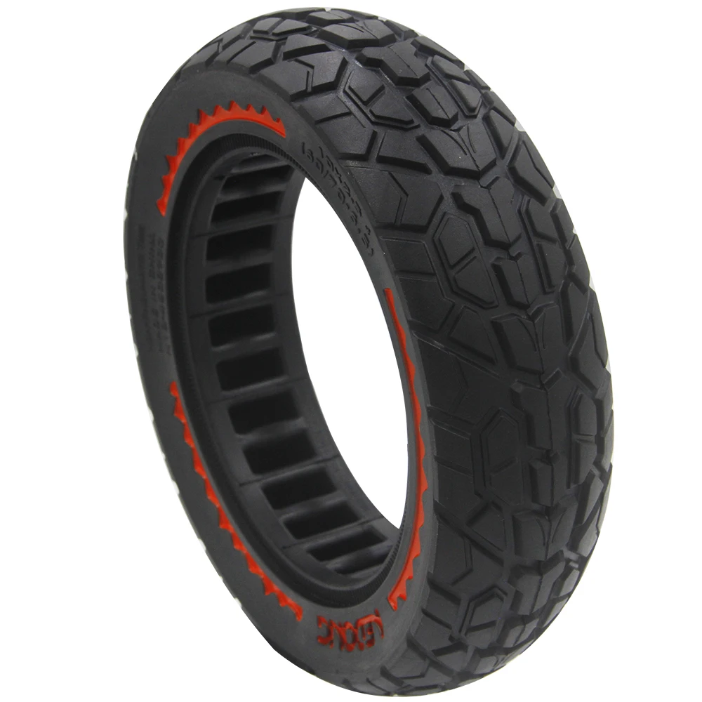 Off-road 10 Inch Wheel Rubber Honeycomb 10x2.50 Solid Tyre for MAX G30 Electric Scooter Spare Parts