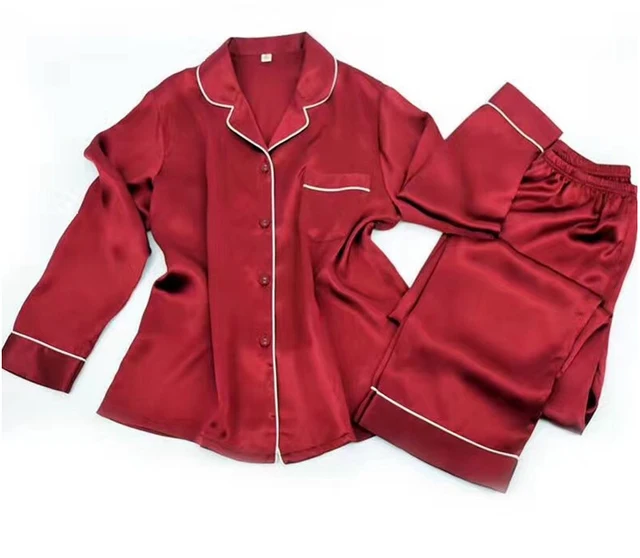 Factory Silk Pajamas Customized Womens Pyjama High Quality Undefined Clothing Supplier China Digital Printing Woven Satin