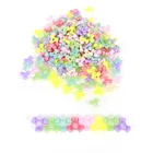 Plastic Beads Plastic Beads 700Pcs Mix Color Plastic Large Hole Charm Jewelry Craft Beads For Kids Crafts DIY