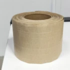 Water Activated Reinforced Gummed Kraft Paper Tape With One Color Printed Customized Packing Tape For Carton Sealing 76mm x 45m