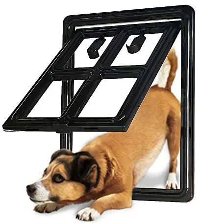 add dog door to screen door