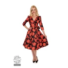 Dresses For Red Casual High Quality Long Sleeve Ladies Dresses Women Maxi For Women
