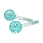 And Wand Tighten Skin And Reduce Pores Magic Cold Beauty Roller Silver Facial Chill Ice Globe Roller Wand