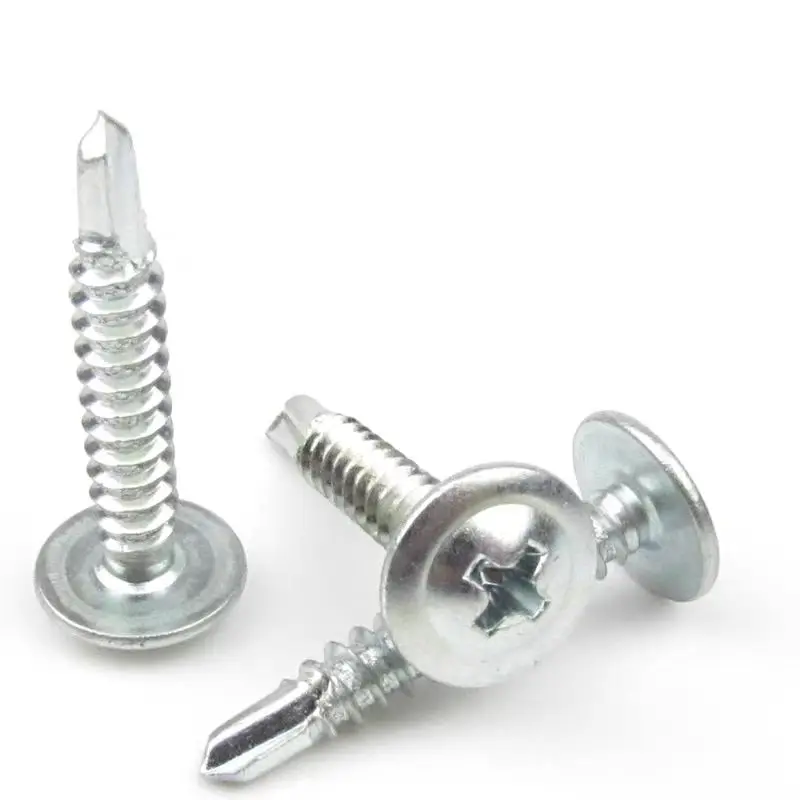Primarily Steel Fasteners High Quality Screw of Cross Recessed Wallace Head Drill Screws Washer manufacture