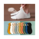 Sock Socks Socks New Design Cotton Bamboo Sock Logo Socks Custom Breathable Low Cut No Show Women Ankle Socks