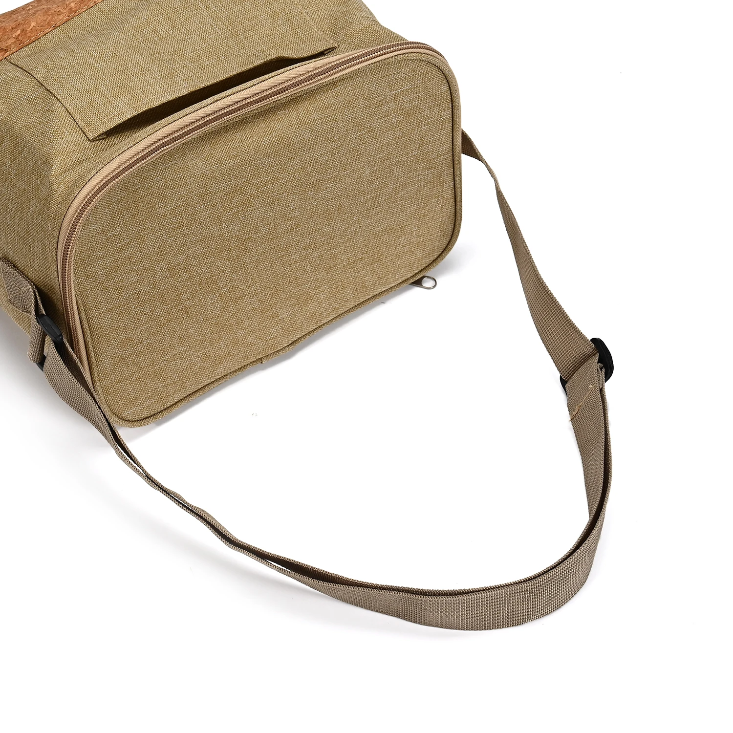 Eco-friendly Natural Cork Wood Tote Shopping Bag Portugal Cork Handbags Recyclable Waterproof Makeup Bag for Daily Use manufacture