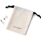Bag Cotton Gift Bag Custom Printed Cotton Pouch Cotton Canvas Drawstring Gift Bag