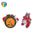 Metal Badges Cheap Metal Name Badge Factory Direct Sale Cheap Custom Logo Metal 3d Enamel Badges