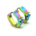 Earrings 2020 Hot Fashion Jewelry Gifts Stainless Steel Hoop Earrings For Women