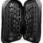 Custom Professional Zipper Polyester Key Holder Bag 16 Slot Mutifunctional Key Bags With Detachable Buckle