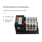 Ats Silent Diesel Generator Smartgen Automatic Transfer Switch ATS 63a 100a 125a 4 P Price For Generator