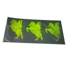 3d Sticker Custom Printed 3D Transparent Hologram Security Label Anti-counterfeiting Vinyl Sticker