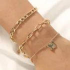 Abalone Shell Bracelet Professional Design Retro Style Abalone Shell Butterfly Shape Cold Wind Bracelet