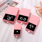 Gift Craft Display Box Custom Design Pink Gift Craft Display Set Boxes Jewelry Drawer Packaging Box