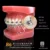 ortodoncia dental braces kits for dentadura orthodontic ROTH M/B/T edgewise brackets