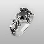 Rings Rings Trade Assurance Vintage Style Heart Shaped Punk Rings In 925 Sterling Silver
