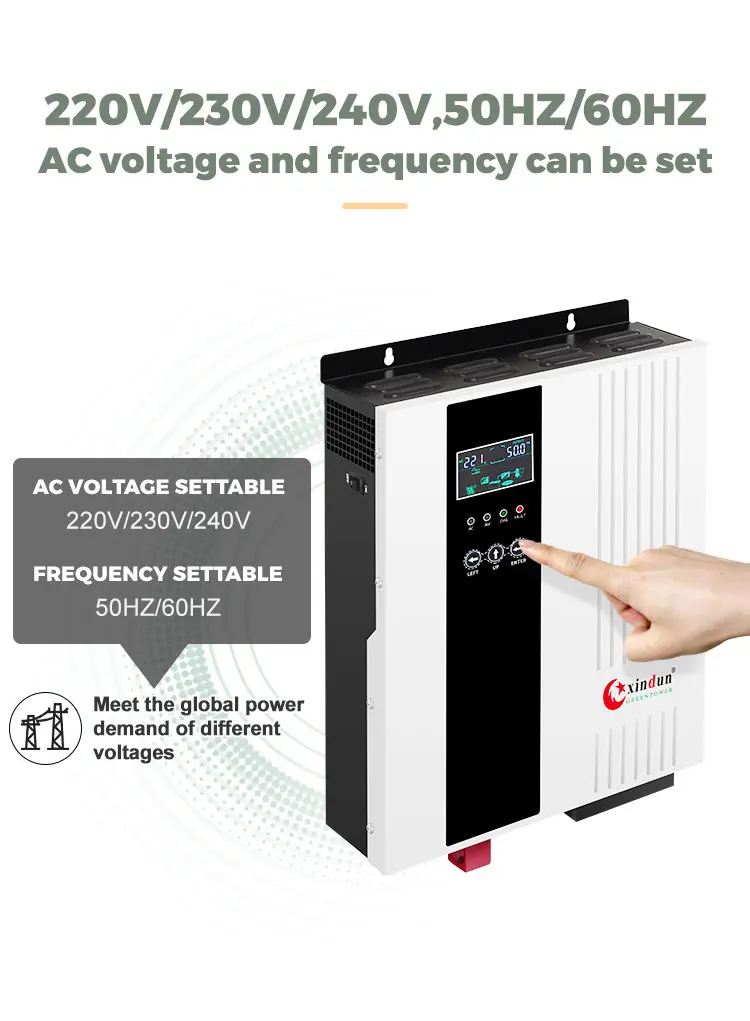 Smart Watt Pure Sine Wave Off Grid Electric Solar Charge