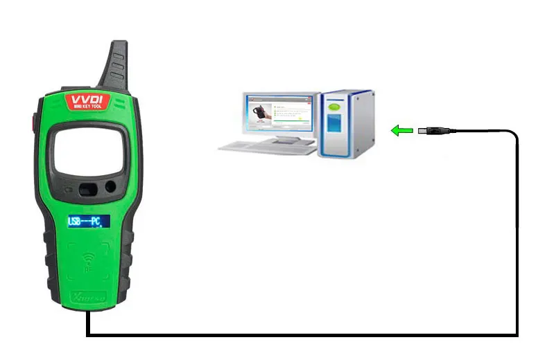 Xhorse VVDI Mini Key Tool Remote Key Programmer No 96bit 48-Clone Function Support IOS and Android Global Version