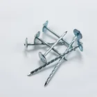 Nail Sliver White Blue Roofing Nail Colorful Head Supplier/ 3 Inch Twisted Shank Roofing Nail From China