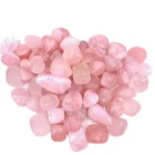 Wholesale Rose Quartz Bulk Wholesale Rock Crystal Polished Rose Quartz Tumbled Stones For Sale