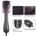 HOT Selling Straightening Brush Dryer Electric Hair Straightener Brush Hot Air Comb
