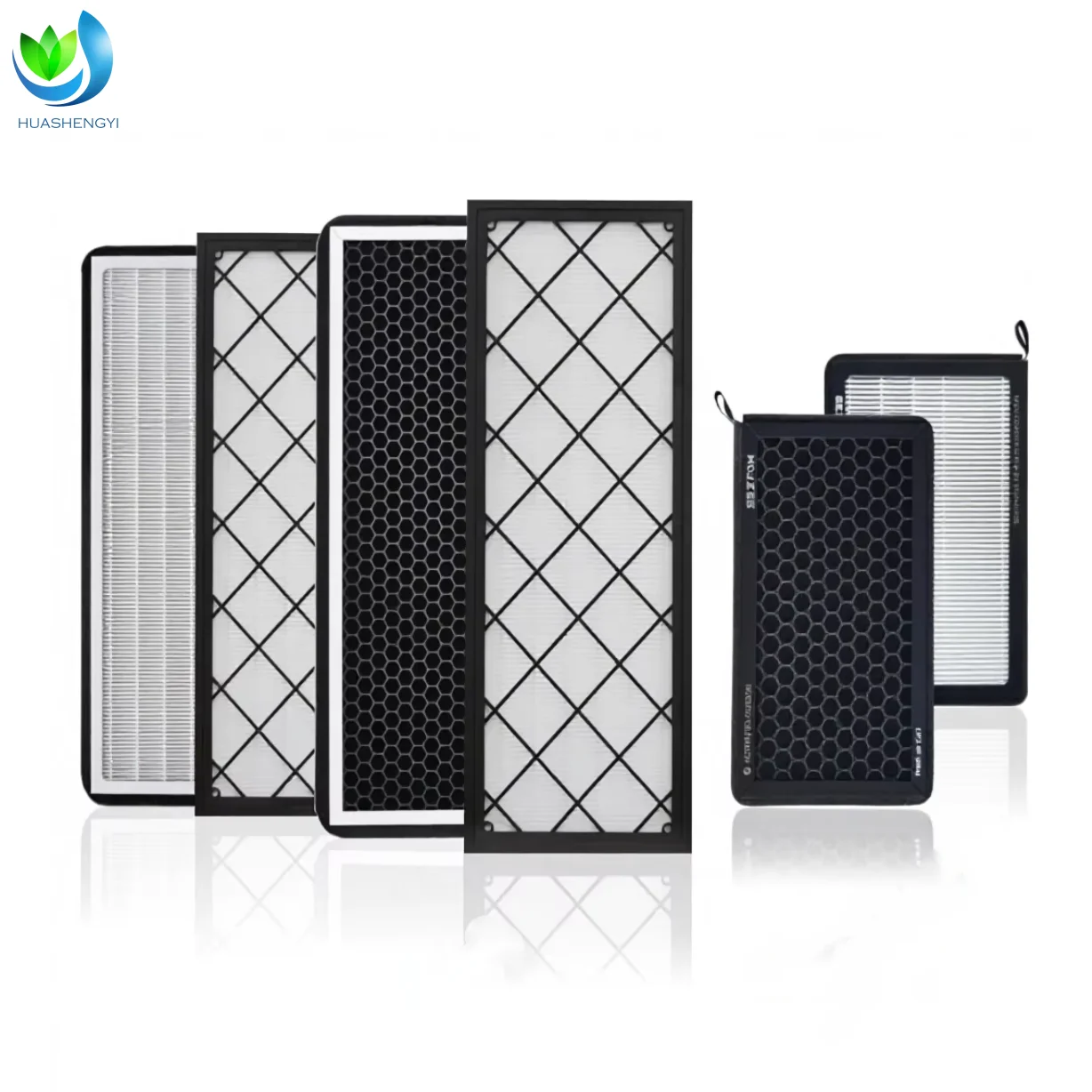 Factory Supply Cabin Air Filter Hepa Filter Replacement Trunk HEPA Kit for Tesla Model Y (2020-2025) with Activated Carbon factory