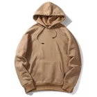 Plain Hoodie Practical Factory Made Competitive Price Solid Color Custom Logo Long Sleeve Oversized Plain Unisex Hoodie