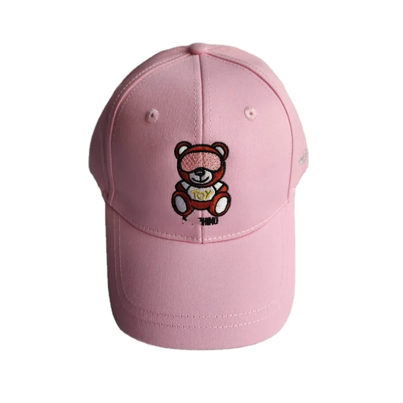 pink brand baseball cap