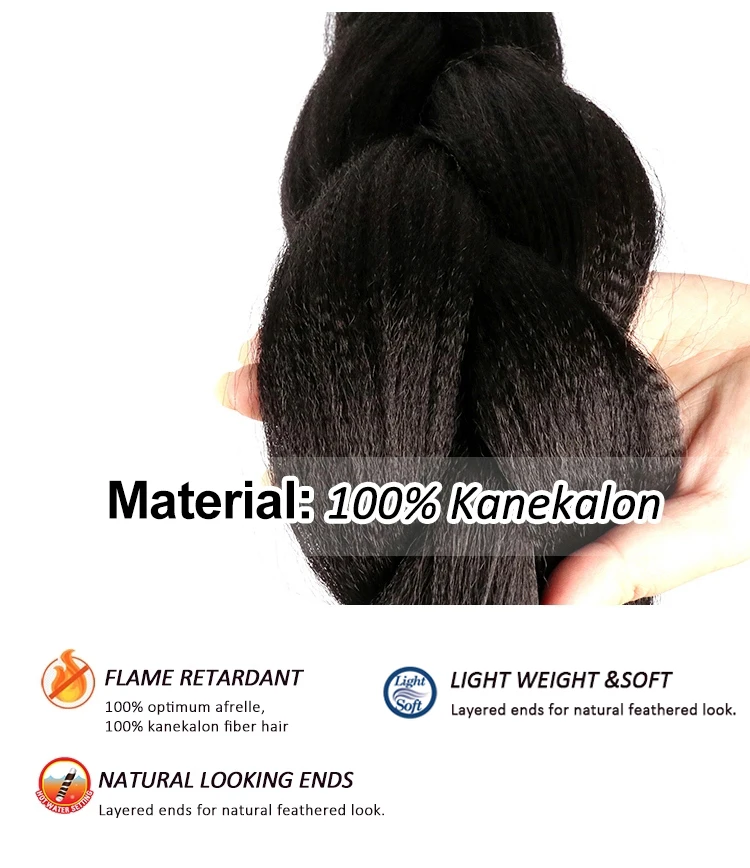 Kanekalon And High Temperature Fiber Inch Inch G