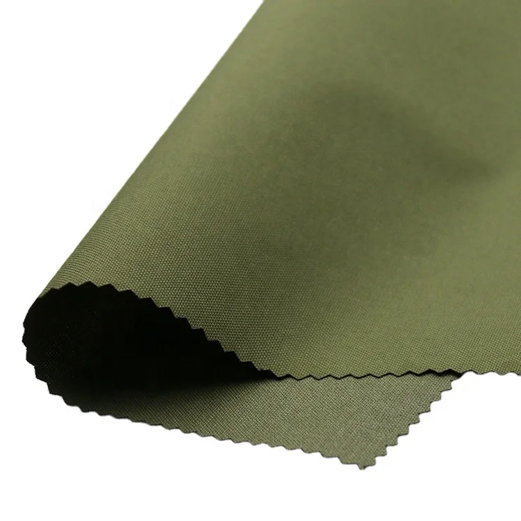 WATERPROOF BARBECUE COVER  GREEN CANVAS FABRIC 1000D PER MTR 