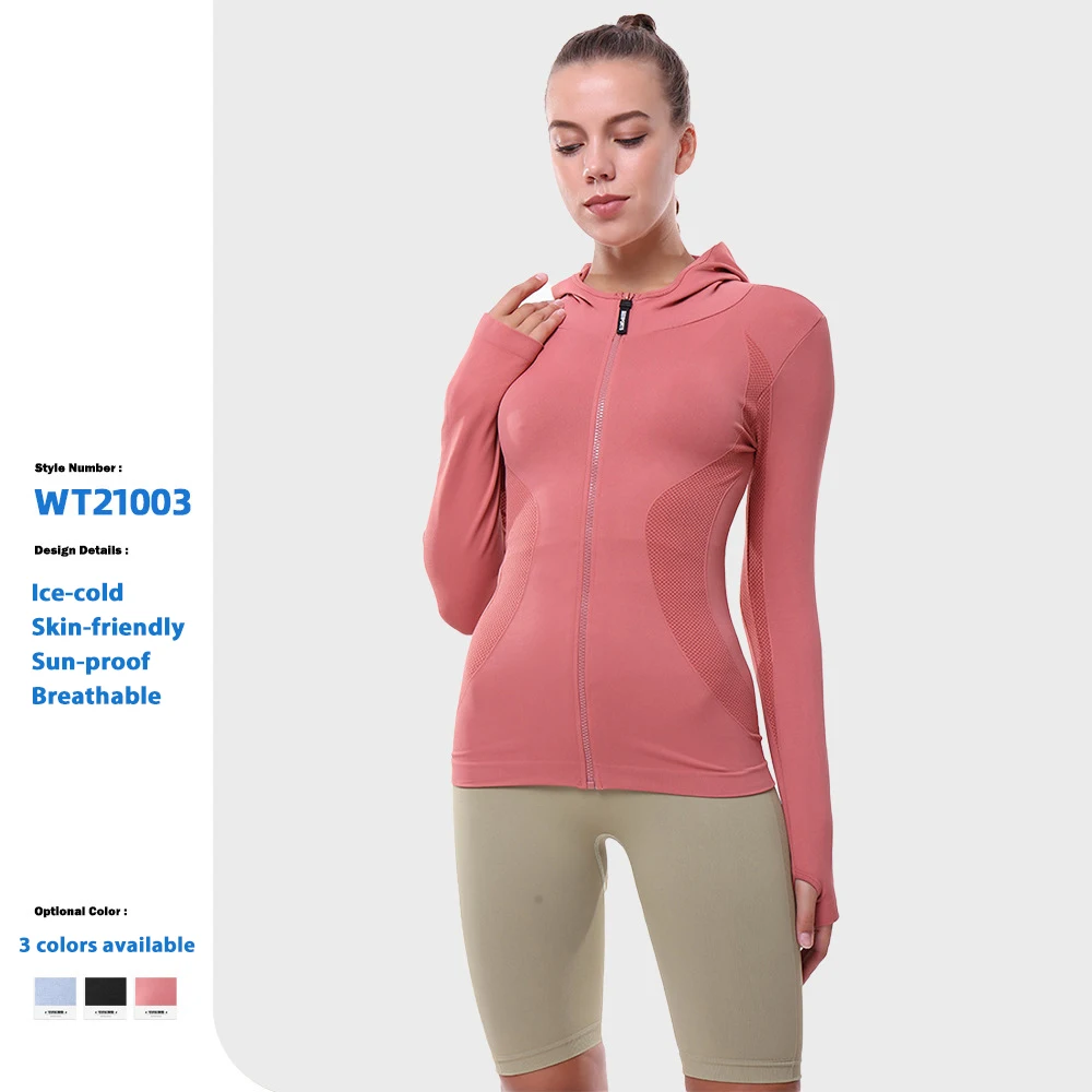 Direct Selling Fitness Exercise Quick Drying Breathable Women Workout Jacket Long Sleeve Yoga Coat With Zippers