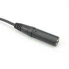 3.5 Mm Audio 3.5 Mm TRS Male To 6.35 Mm Female Jack Audio Cable