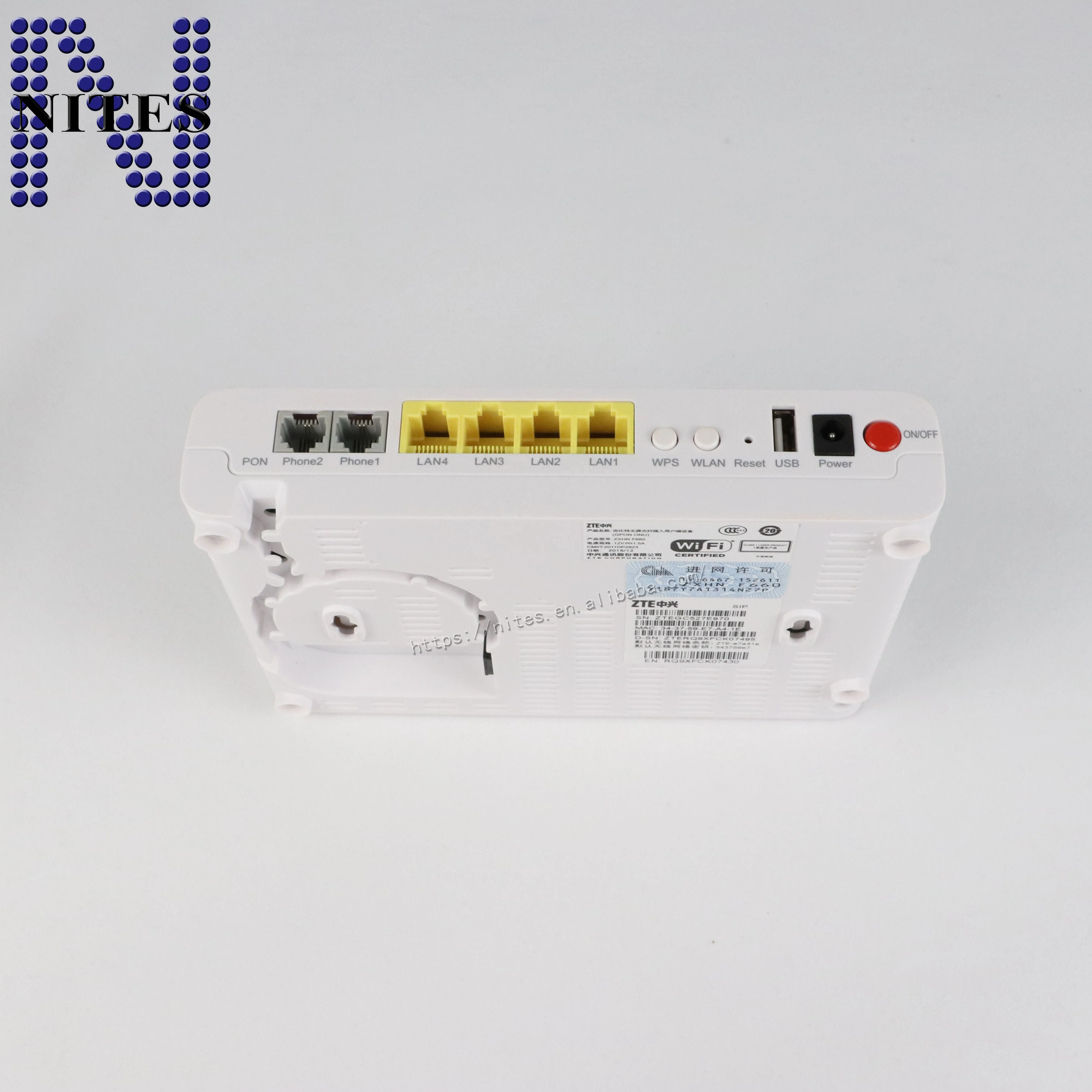 Gpon Ont Onu N Zxa10 F660 V5 0 Ftth 4fe 2voice Wifi Router Modem Ftth