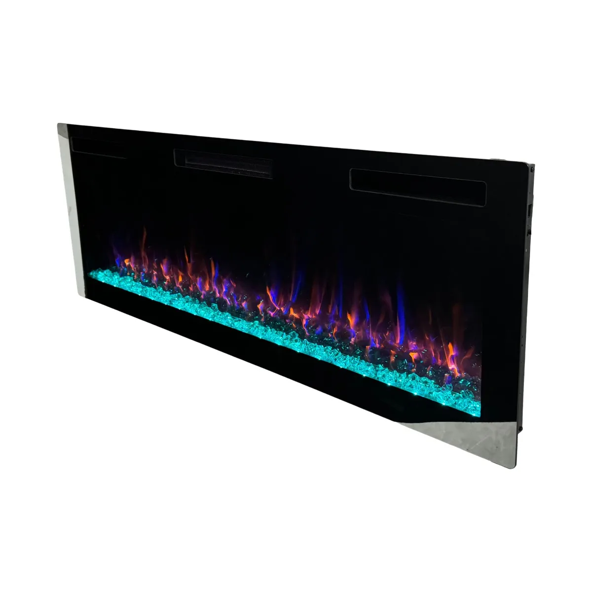 Slim Electric Insert Fireplace, 36"/42"/50"/60"/72", Wall - detail 16