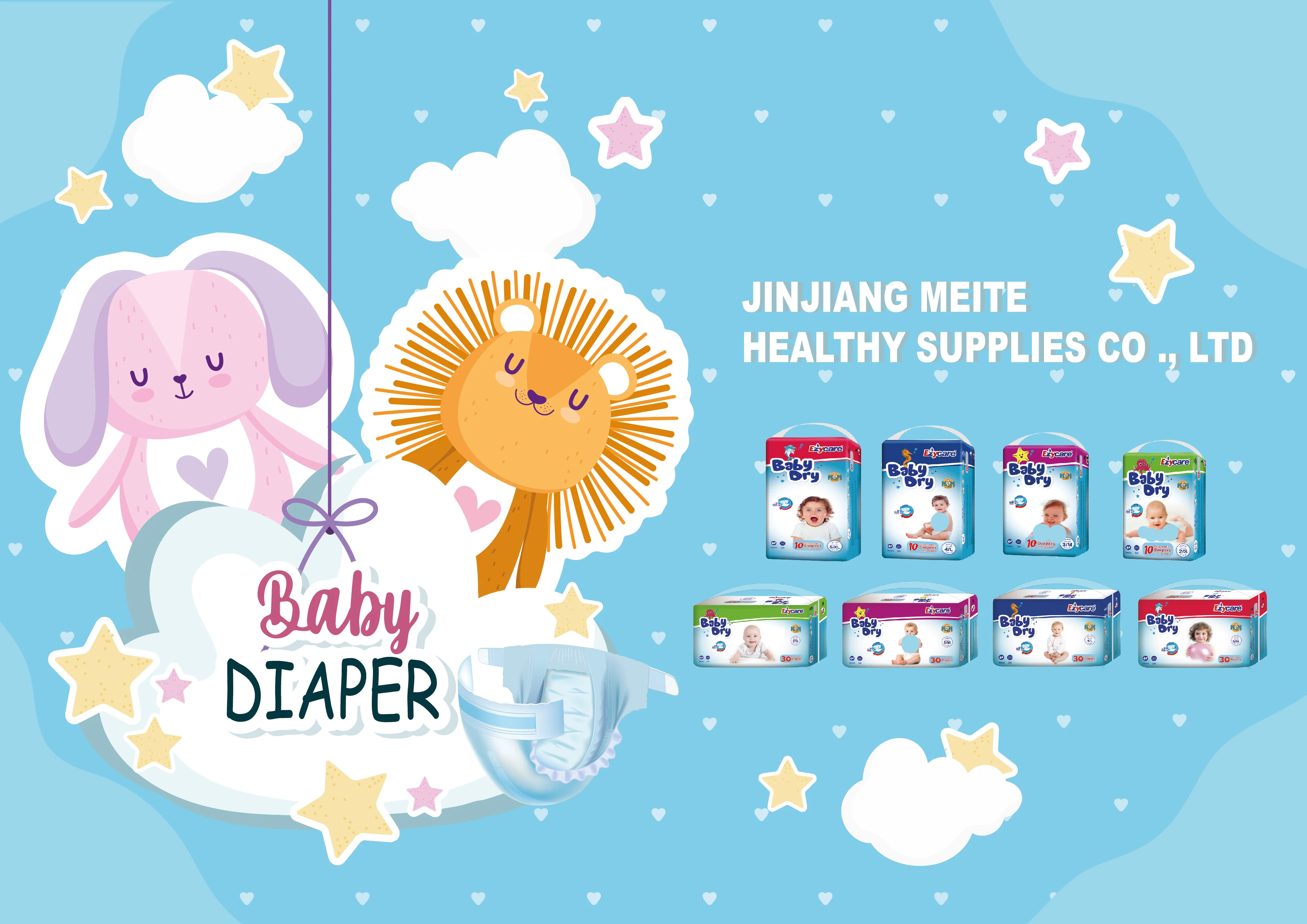 Disposable Wholesale Factory OEM Soft High Absorbency Baby Pants Diaper Baby Pull Up Diapers