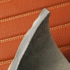 Leather Customized Color Embroidery Perforated PVC Leather For Car Seat Cover