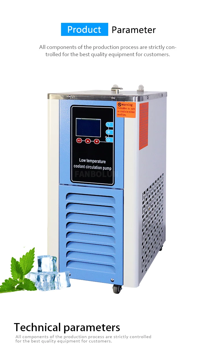 Glycol Small Mini Chiller, 5L, 220 V, 134A - detail 14