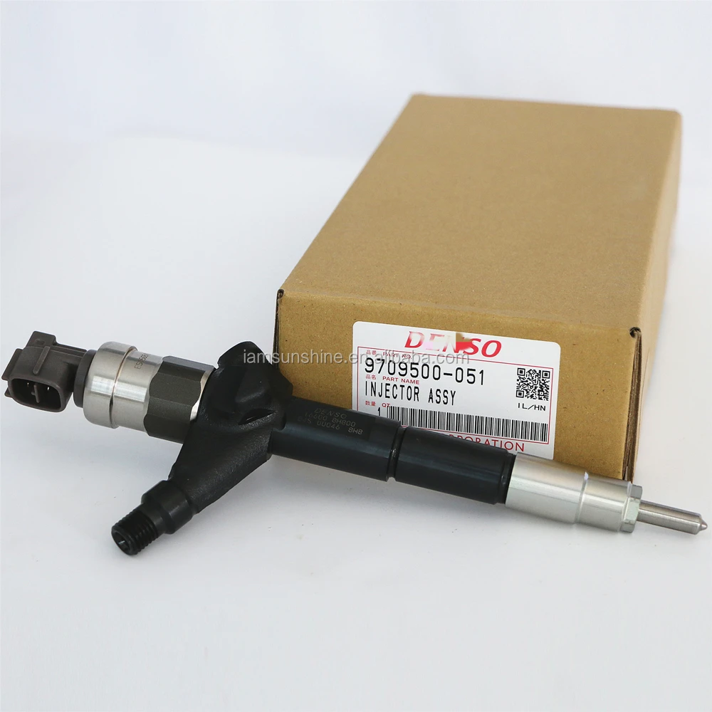 095000-0510 Genuine and brand new diesel fuel common rail injector 095000-0510 16600-8H80#