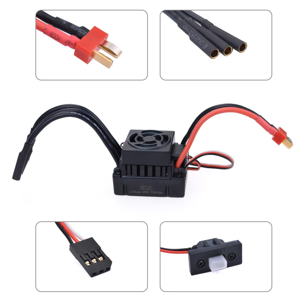 Brushless Motor, 3650, ESC, 45A, 60A - detail 10