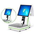 Retail Solution Pos Scales All In 1 Touch Cash Register Weighing Scale